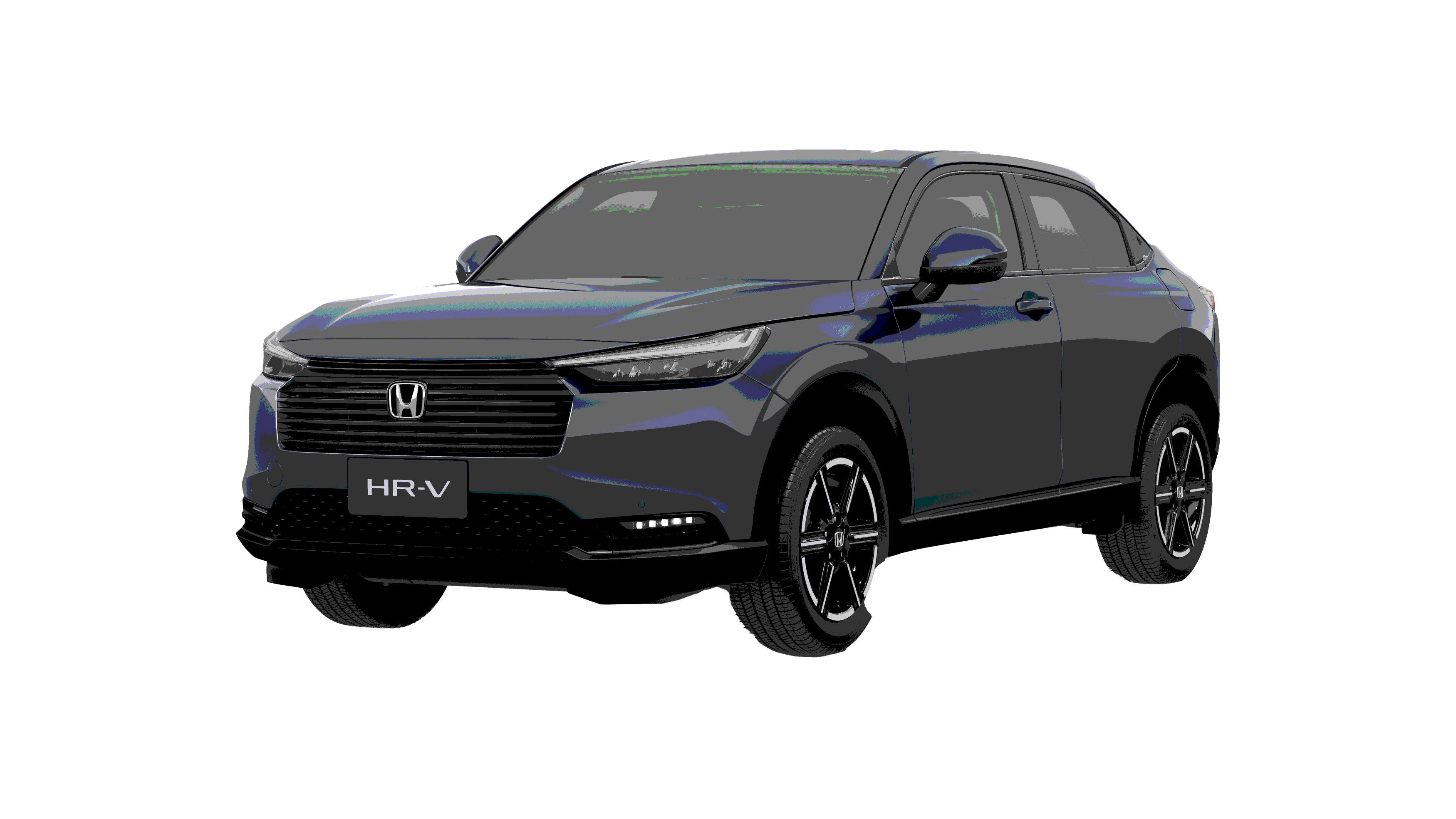 HONDA HR-V color Meteroid Gray Metallic